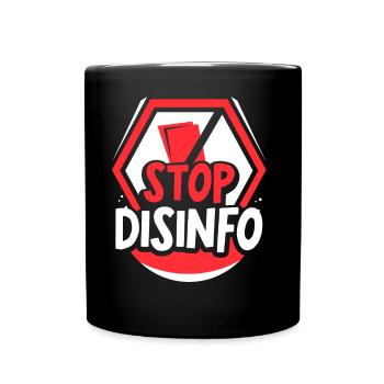 Désinfo Stop à la liberté de la presse Loi sur la liberté de la presse - Mug uni - noir - Devant