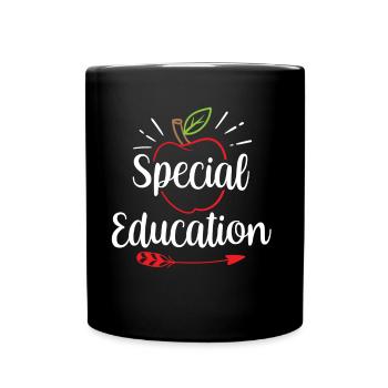 Sonderpädagogik Beruf Lehrer Sonderpädagoge - Tasse einfarbig - Schwarz - Vorne