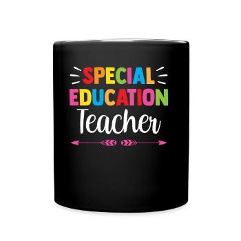 Teacher of Special Education Special Education Profession - Full Colour Mug - black - Front