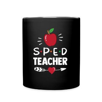 Teacher of Special Education Special Education Profession - Full Colour Mug - black - Front