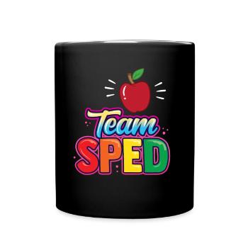 Team Sonderpädagogik Lehrer Beruf Sonderpädagoge - Tasse einfarbig - Schwarz - Vorne