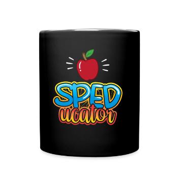 Speducator Special Education Special Education Teachers - Full Colour Mug - black - Front