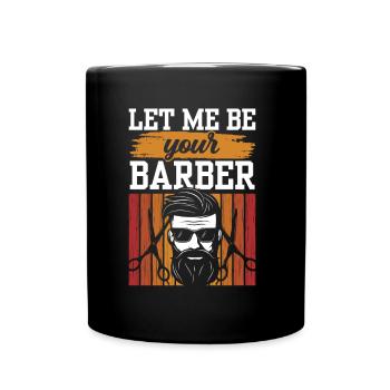 Laissez-moi être votre salon de coiffure - Mug uni - noir - Devant