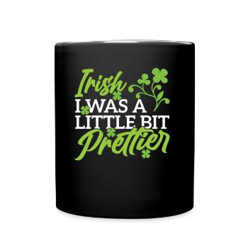 St Patrick's Day Ireland Gaelic Irish Irish - Full Colour Mug - black - Front