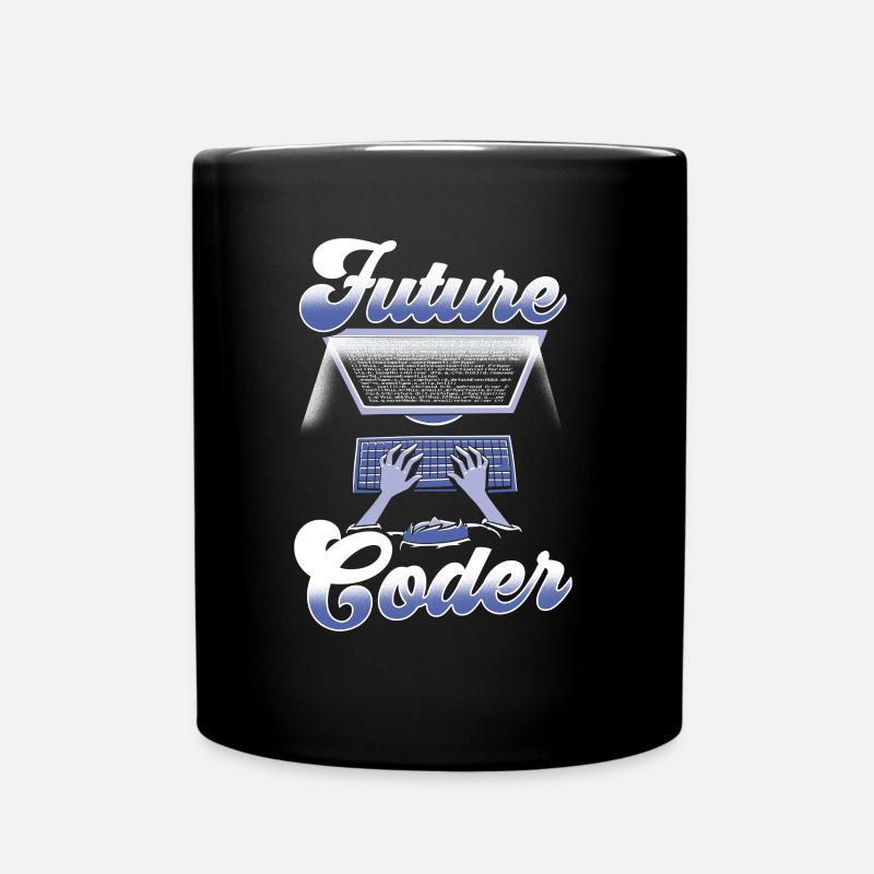 Zukünftiger Coder Code Programmierer Coding - Tasse einfarbig - Schwarz