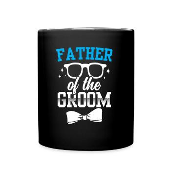 Fête de mariage du marié - Mug uni - noir - Devant