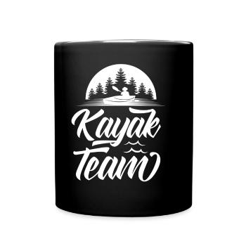 Kayak Team Kayaking Kayaking Kayakers - Full Colour Mug - black - Front