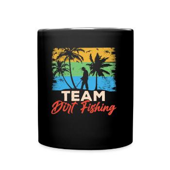 Équipe Dirt Fishing Détection de métaux Détection de métaux - Mug uni - noir - Devant