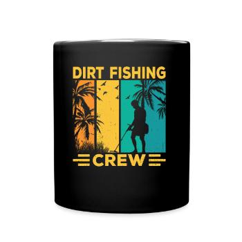 Dirt Fishing Team Probe Walking Metal - Mug uni - noir - Devant