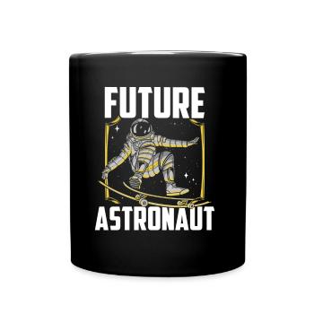Futur astronaute Astronomy Rocket Astronomy Space - Mug uni - noir - Devant