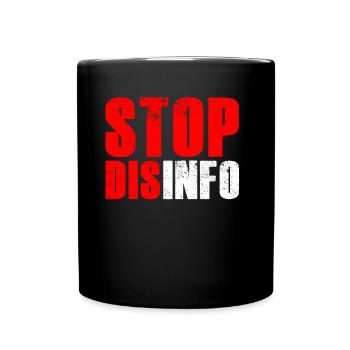 Désinfo Stop à la liberté de la presse Loi sur la liberté de la presse - Mug uni - noir - Devant