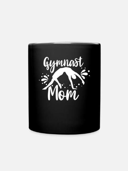 Gymnaste Mama Gymnaste Gymnastique Gymnastique Gymnaste - Mug uni - noir