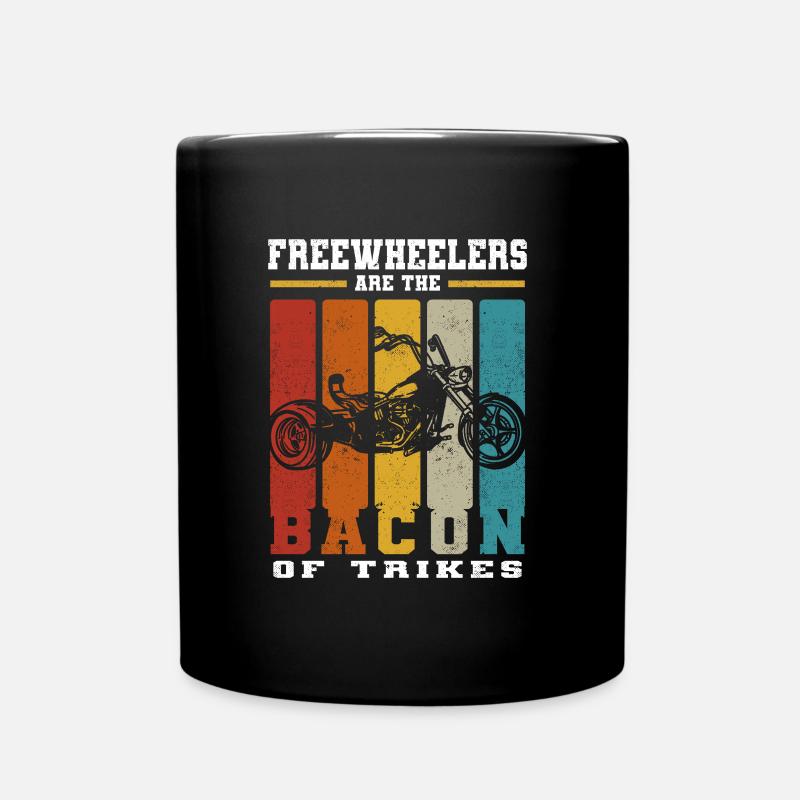 Roue libre - Mug uni - noir