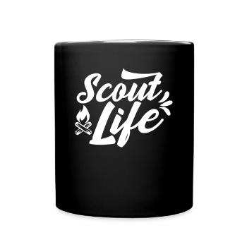 Scouts Life Clan Scouting Tentenkamp - Mok uni - zwart - Voor