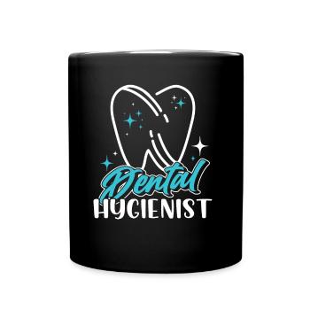 Hygiéniste dentaire Équipe de dentistes en hygiène dentaire - Mug uni - noir - Devant