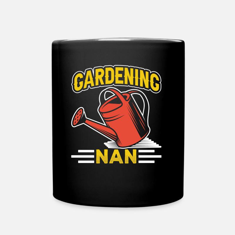 Jardinage Grand-mère Jardin Grand-mère Jardinier - Mug uni - noir