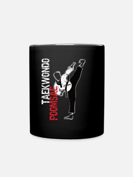 Cool Taekwondo Poomsae Blackbelt Uniforme - Mug uni - noir