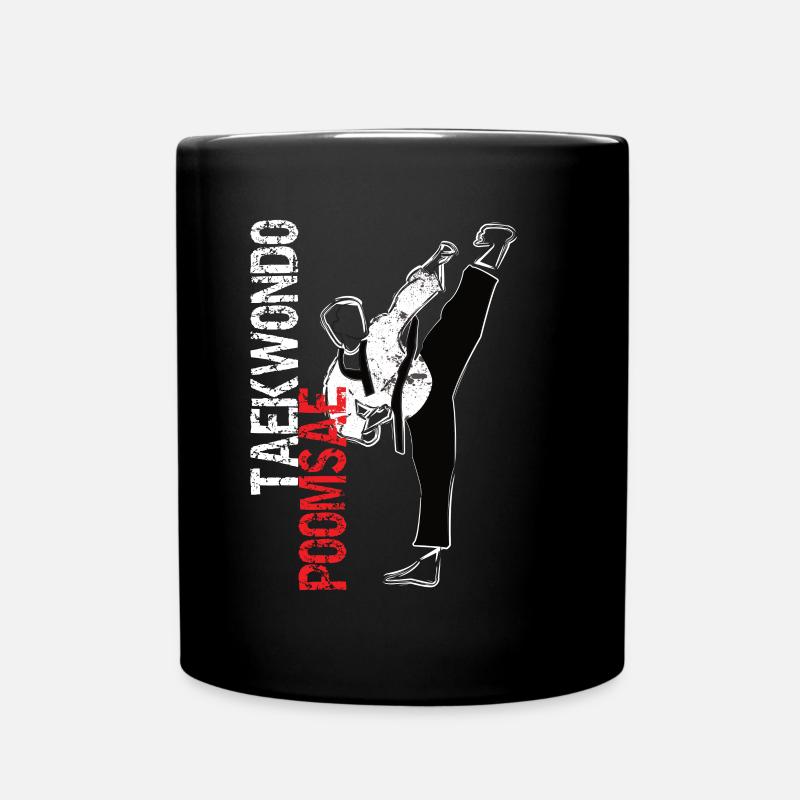 Cool Taekwondo Poomsae Blackbelt Uniforme - Mug uni - noir