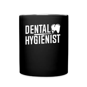 Hygiéniste dentaire Dentiste Équipe d’hygiène dentaire - Mug uni - noir - Devant