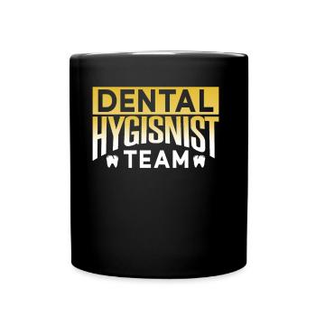 Équipe d’hygiénistes dentaires Dentiste Hygiène dentaire - Mug uni - noir - Devant