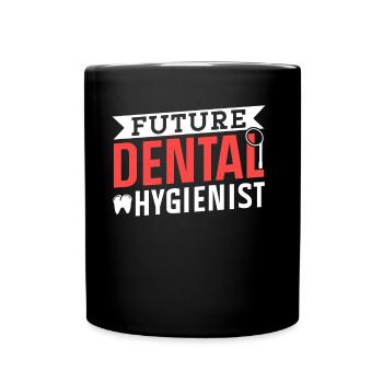 Équipe d’hygiène dentaire future d’hygiéniste dentaire - Mug uni - noir - Devant