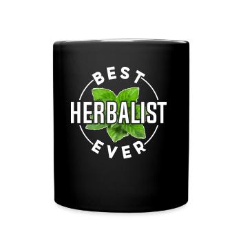 Best Herbal Specialist Ever Herbs - Full Colour Mug - black - Front