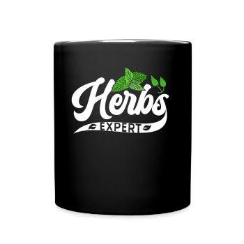 Herb expert herb herb herb herbs - Mug uni - noir - Devant
