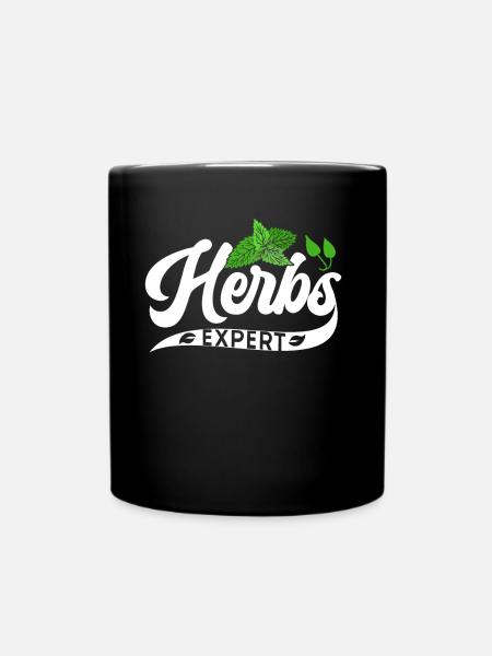Herb expert herb herb herbs - Full Colour Mug - black