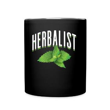 Herboriste Herbes Herbe Jardin Herbe - Mug uni - noir - Devant