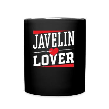 Javelin throwing lover Javelin throw Javelin thrower Javelin thrower - Full Colour Mug - black - Front