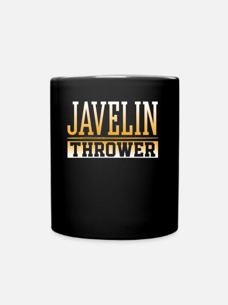 Javelin thrower Javelin throw Javelin throw Javelin throw Javelin - Full Colour Mug - black