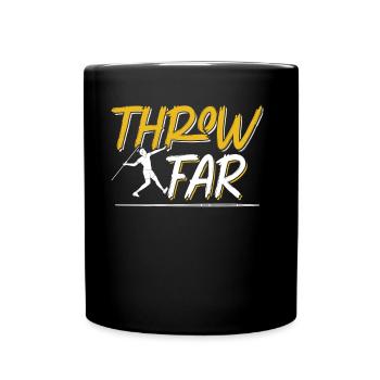Throw Wide Javelin Throw Javelin Thrower Javelin Throw - Full Colour Mug - black - Front