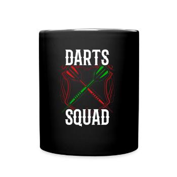 Darts Team Darts Club Darts Team - Full Colour Mug - black - Front