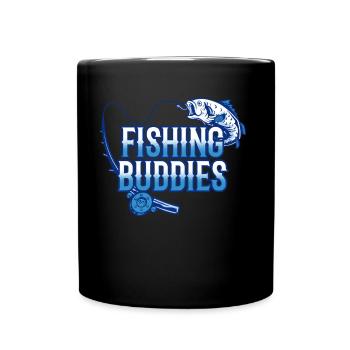 Amis pêcheurs Ami pêcheur Ami pêcheur - Mug uni - noir - Devant