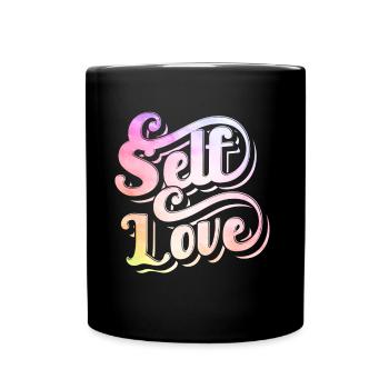 Self-love Self-love Positively Sweet - Full Colour Mug - black - Front