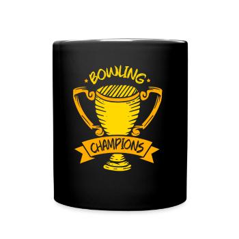 Champion du Bowling Champions Hobby Team Bowler - Mug uni - noir - Devant