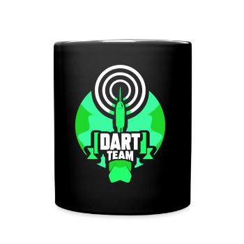 Darts Team Darts Club Darts Team - Full Colour Mug - black - Front