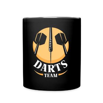 Darts Team Darts Club Darts Team - Full Colour Mug - black - Front