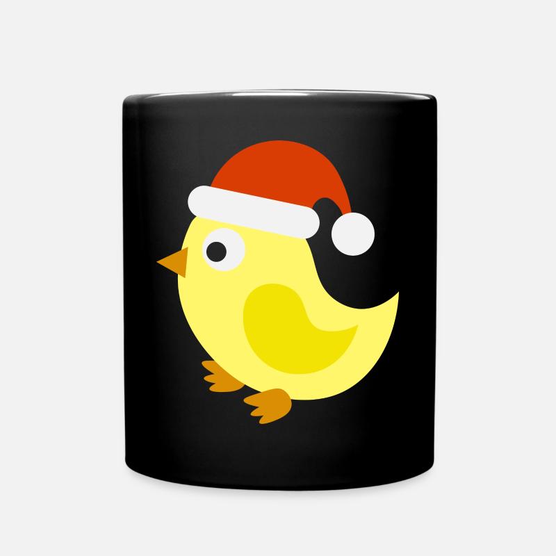 Christmas Duck - Full Colour Mug - black