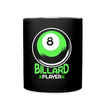 Billiard Player Lovers Billiard Pool - Mug uni - noir - Devant