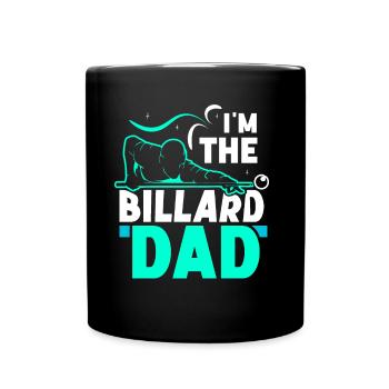 Je suis le billard Billard-Papa Billard Pool - Mug uni - noir - Devant