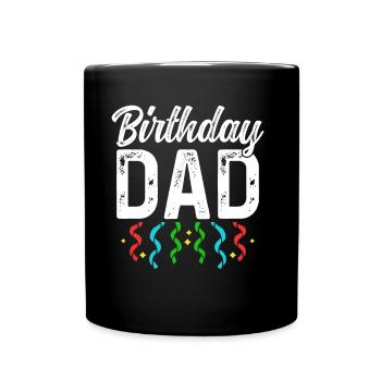 Anniversaire Papa Party Papa Papa Papa Papa Papa - Mug uni - noir - Devant
