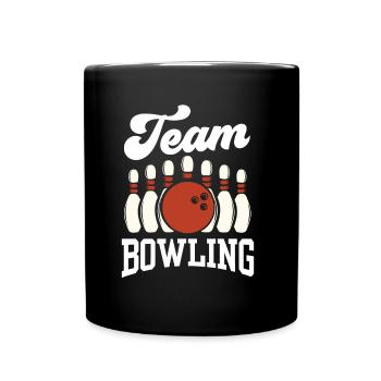 Team Bowling Mannschaft Hobby Bowler - Mug uni - noir - Devant