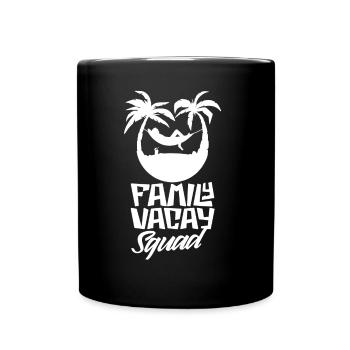 Family Holiday Squad Family Holiday Family - Mug uni - noir - Devant