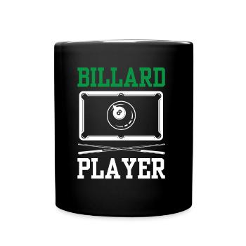 Billiard Player Lovers Pool Billards - Mug uni - noir - Devant