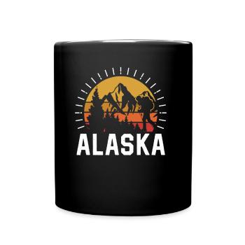Alaska Randonneurs Randonnée Randonnée Nature - Mug uni - noir - Devant