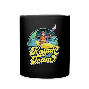 Kayak Team Kayakers Kayaking Kayaking Hobby - Full Colour Mug - black - Front
