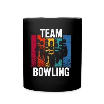 Team Bowling Hobby Mannschaft Bowler - Mug uni - noir - Devant