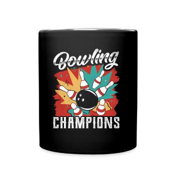 Champion du Bowling Champions Team Bowler Hobby - Mug uni - noir - Devant