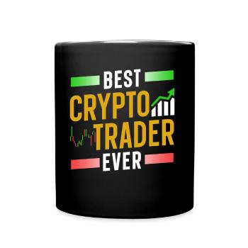 Bester Krypto Trader Aller Zeiten Crypto Traden - Tasse einfarbig - Schwarz - Vorne